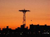 the sun set's for one last time over astroland 